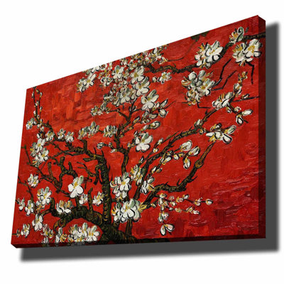 Vincent van Gogh Decorative Canvas Painting, 27.6 x 39.4 inches | 100% Canvas, 100% Wooden Frame (Thickness: 1.1 inches) | Stunning Art for Home Décor, Perfect for Living Room & Office Spaces, Timeless Masterpiece