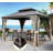 Metal Patio Gazebo-129948135