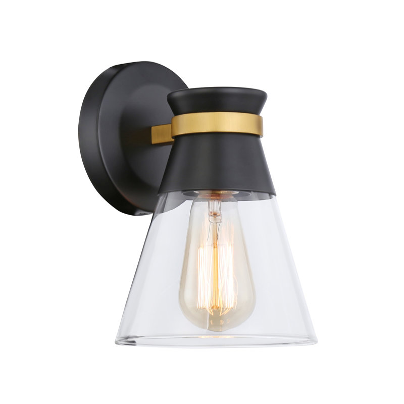 Lureatha Wallchiere, Black/Brushed Brass
