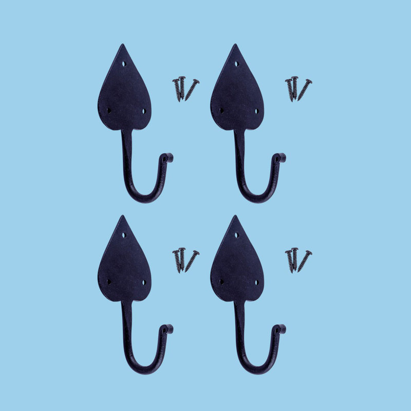 Paquet de 4 patères Spade