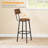  Counter Stool With Metal Frame 