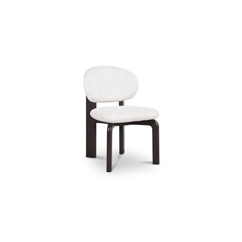 Sami Dining Chair Brown Set Of Two, White