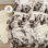Ensemble d'édredon surdimensionné à double boule de neige Snowball Chunky Bunny