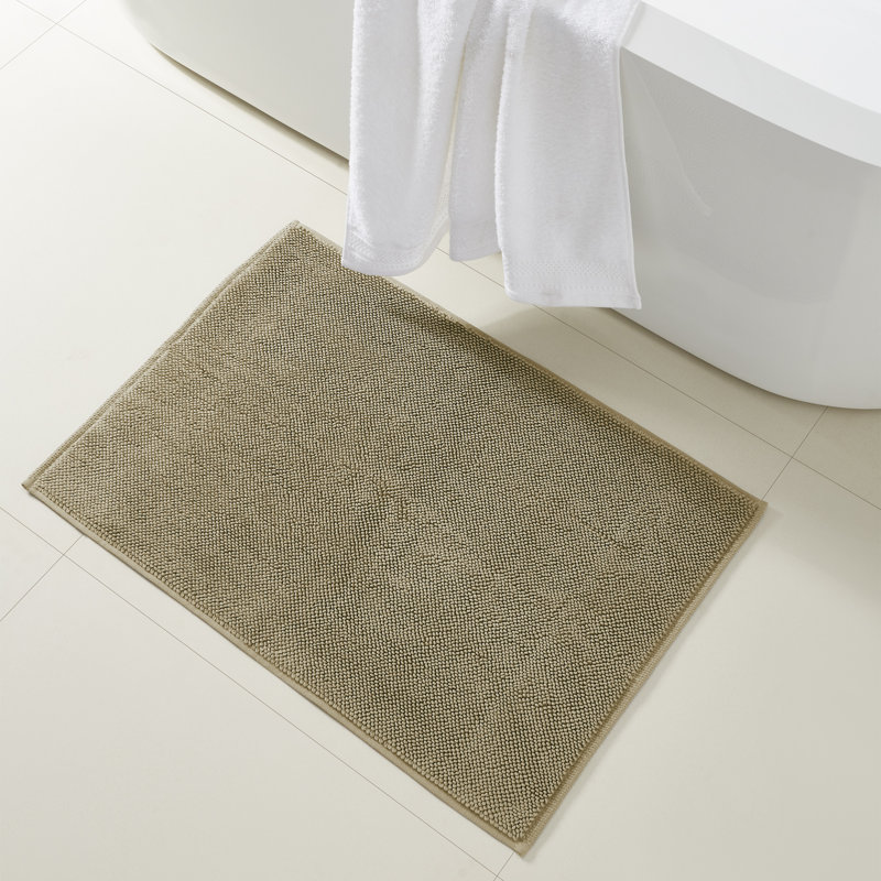 Cotton Bath Rug, Oatmeal