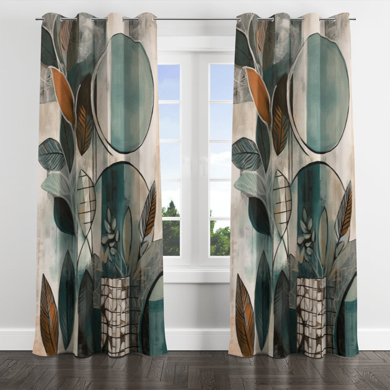 Isenberg - Traditional Blackout Grommet Curtain - 1 panel, 52" W x 90" L, Silver Grommets