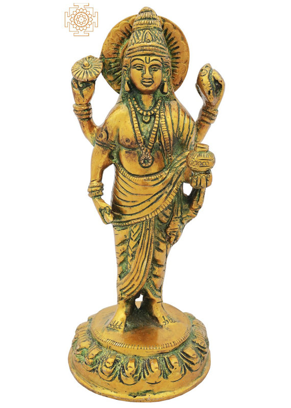 Figurine Dhanvantari - le médecin des dieux