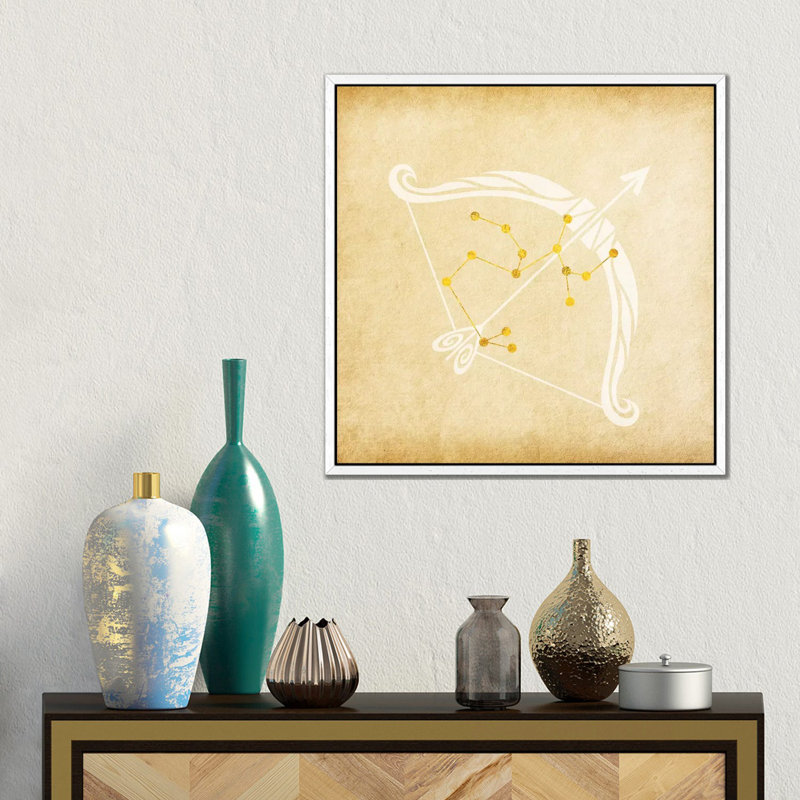 Independent Archer With Constellation by 5by5collective - Gallery-Wrapped Canvas Giclée on Canvas, 45.72 cm H x 45.72 cm W