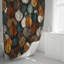 Rideau de douche à motif floral Ulf-1747812739