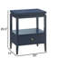 Table de chevet 1 tiroir pour chambre à coucher-1465161454
