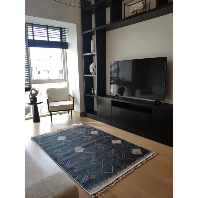 Tapis Laquel avec envers antidérapant, Tapis de couloir 3 pi 11 po x 9 pi 10 po