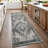 Oriental Machine Washable Area Rugs for Living Room Non-Slip Low Pile Distressed Carpet with Rubber Backing for Bedroom Dining Room Nursey-652532956
