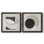 Moderniste Neutre III, ensemble de 2 reproductions d'art sur toile encadrées-1143163480-1143163481