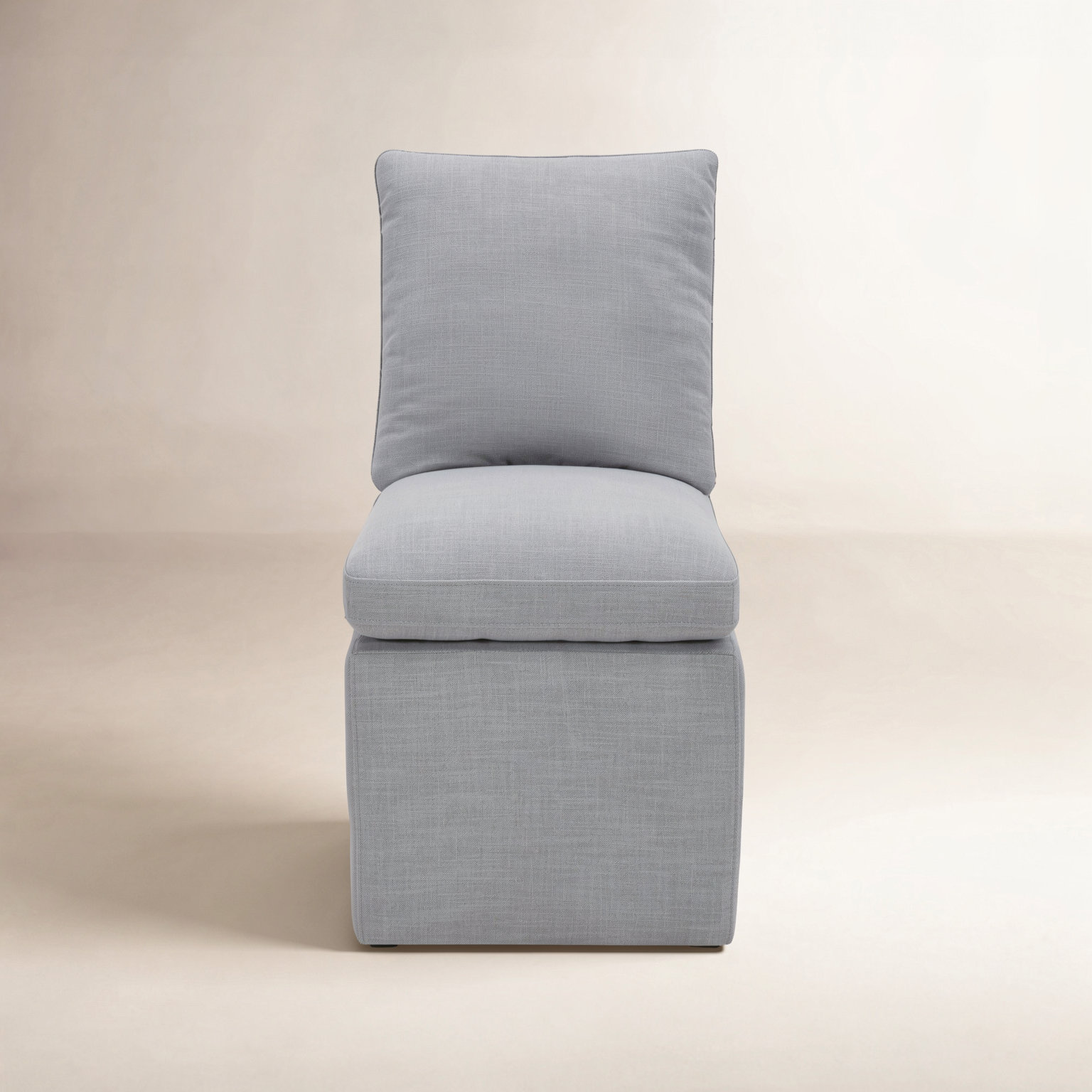 Alayaa Side Chair, Effie Gray Performance Linen