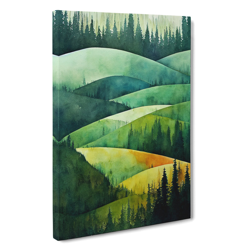 Forest Hills No.3 - Wrapped Canvas, 50cm H x 35cm W x 3cm D