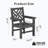 Outdoor Patio Dining Set All Weather HDPE Dining Set Poly Dining Set Rectangular Table  6 - Person-269010295-269010292