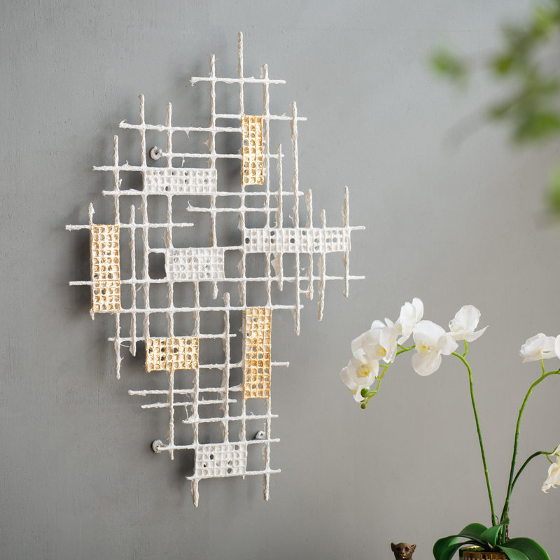 31.7x1.6x23.6" Wall Decor