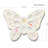Dolly Parton Jeweled Mosaic Butterfly Egg Plate