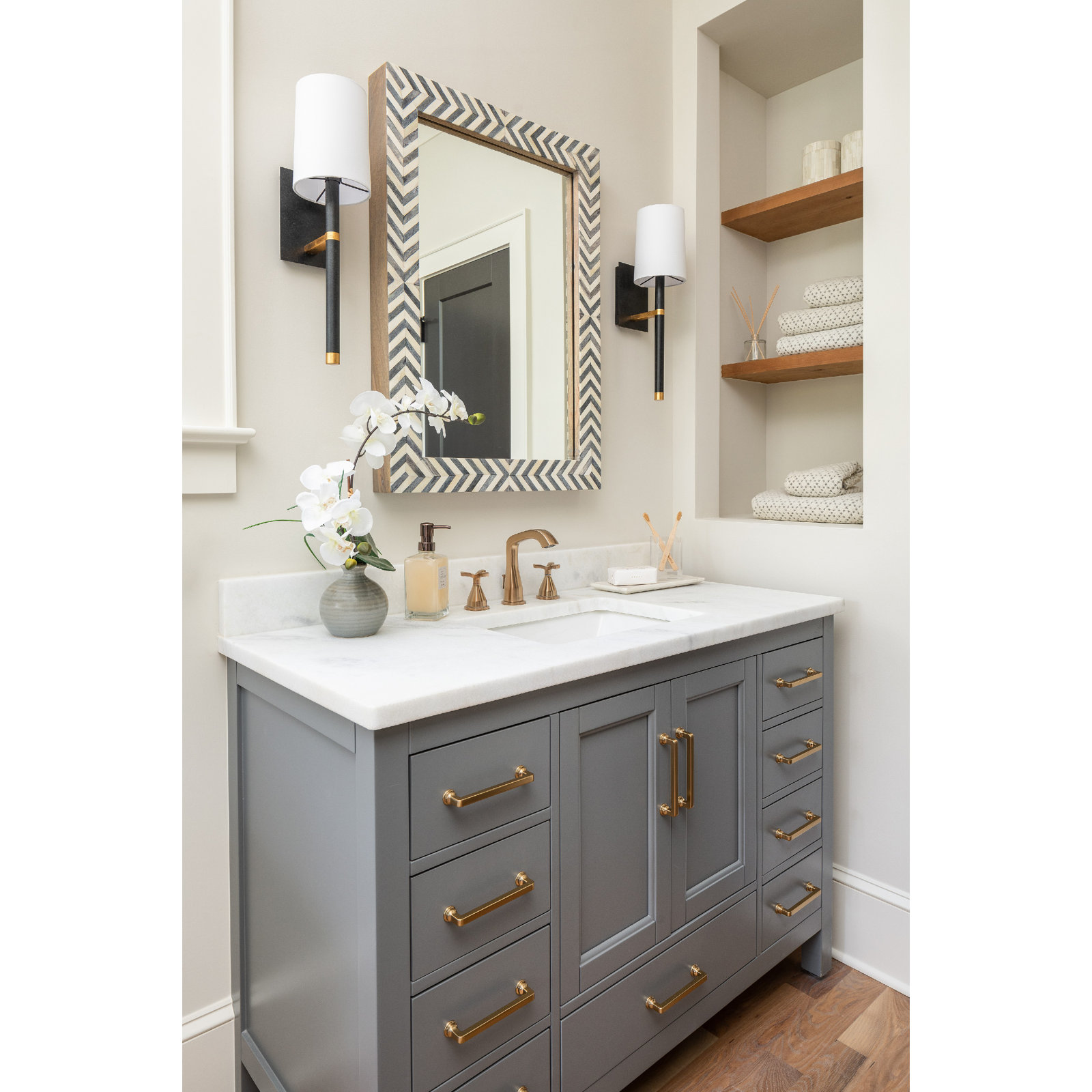 Charland Single Light Dimmable Armed Sconce