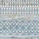Tapis turquoise / gris Swampscott