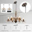 Luminaire suspendu en cristal 28 pouces American Retro