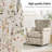 Darnelle Transitional Upholstered Swivel Rocker Armchair-705146288