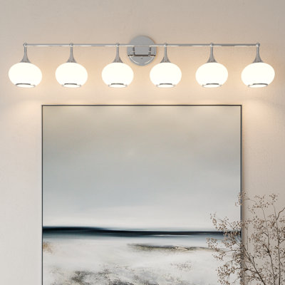 6 - Light Dimmable Vanity Light