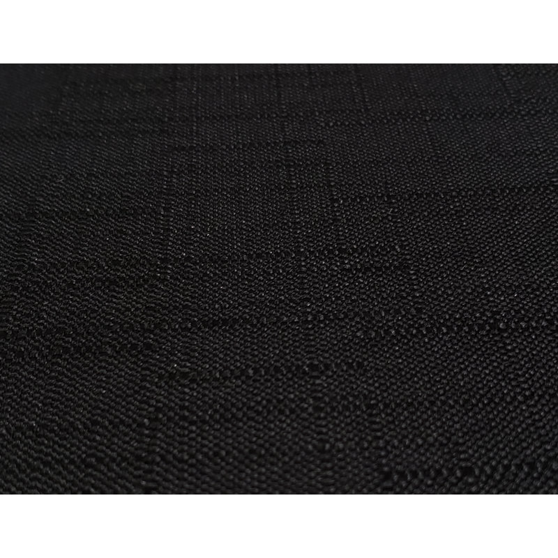 Autrey Upholstered Wingback Bed, California King, Black
