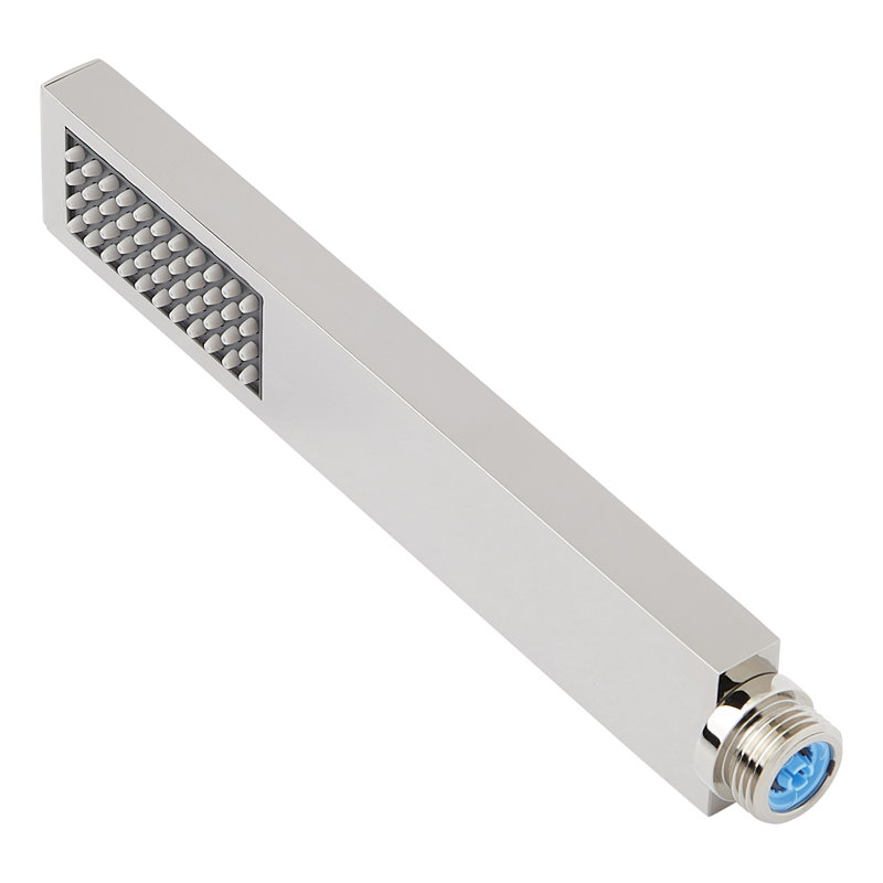 Douche à main 1,8 gallon par minute à simple fonction moderne FundamentALL, Polished Nickel