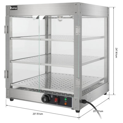 Chauffe-plats et buffets en acier inoxydable