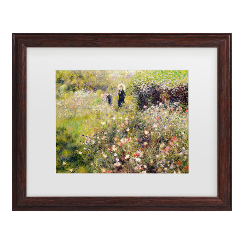 «Summer Landscape» par Pierre Renoir, Brun, H 18,75 po x l 22,75 po x P 0,75 po