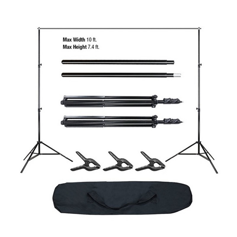 Backdrop Support Stand Lighting Kit