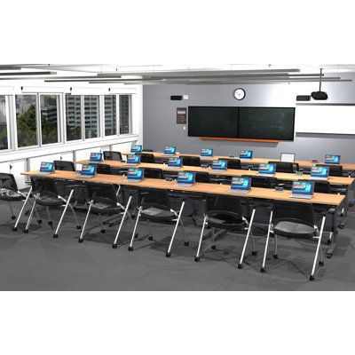 18 Person Training Meeting Seminar Tables Set