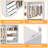 Closet System With Drawers, Shelves,Hanging Rods-2090392881
