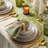 32-Piece Stoneware Dinnerware Set, Speckled Ceramic Plates, Bowl Mug Set, Service for 8