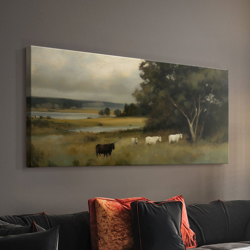 Série paysage - CVI - Toile tendue avec châssis - Prêt à accrocher, H 16 po x l 32 po