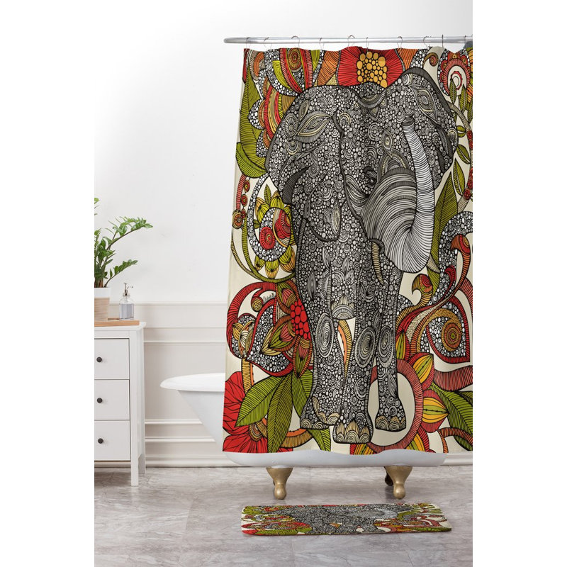 Tapis pour salle de bain éléphant