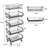 Medved 44.1'' H x 16.1'' W Utility Cart with Wheels