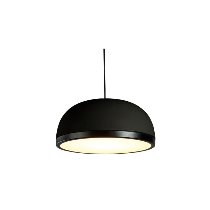 Tooy 1 - Light LED Pendant, Brass, 6.5" H x 15" W x 15" D