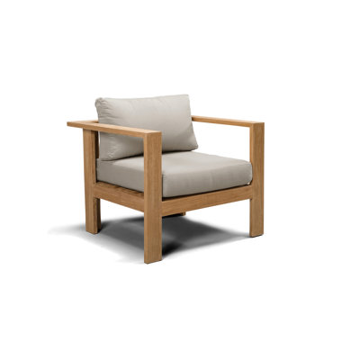 Ando Outdoor Teak Lounge Chair