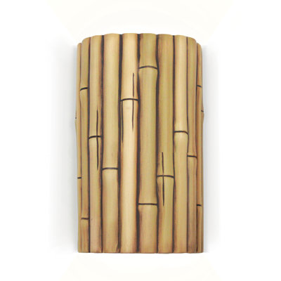 Azu Ceramic LED Flush Mounted Sconce