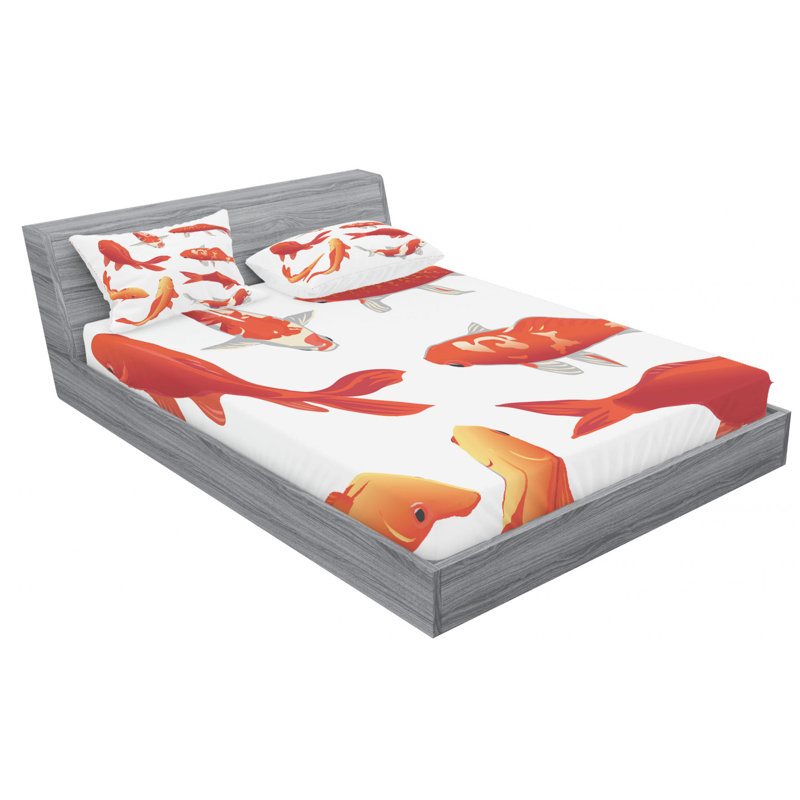 Microfiber Sheet Set, Full Sheet Set with Fitted Sheet