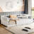 Montessori Wooden Floor Bed With High Security Barrier And Door, Perfect For Safe And Independent Child Sleep-1784458421