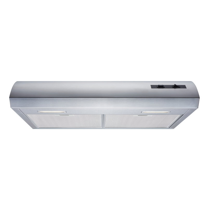  122 Series 30" 400 CFM Convertible Under Cabinet Range Hood in Stainless Steel