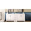 Meuble-lavabo double blanc de 84 pouces avec 2 lavabos en céramique, comptoir en quartz, rangement personnalisable, 3 tiroirs et poignées en métal argenté pour un décor de salle de bain moderne en pouces, tablettes réglables, tiroirs,-1080453540