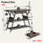 Teitelbaum Versatile Kitchen Trolley with Storage and Lockable Wheels for Multiple Scenarios-1481249062