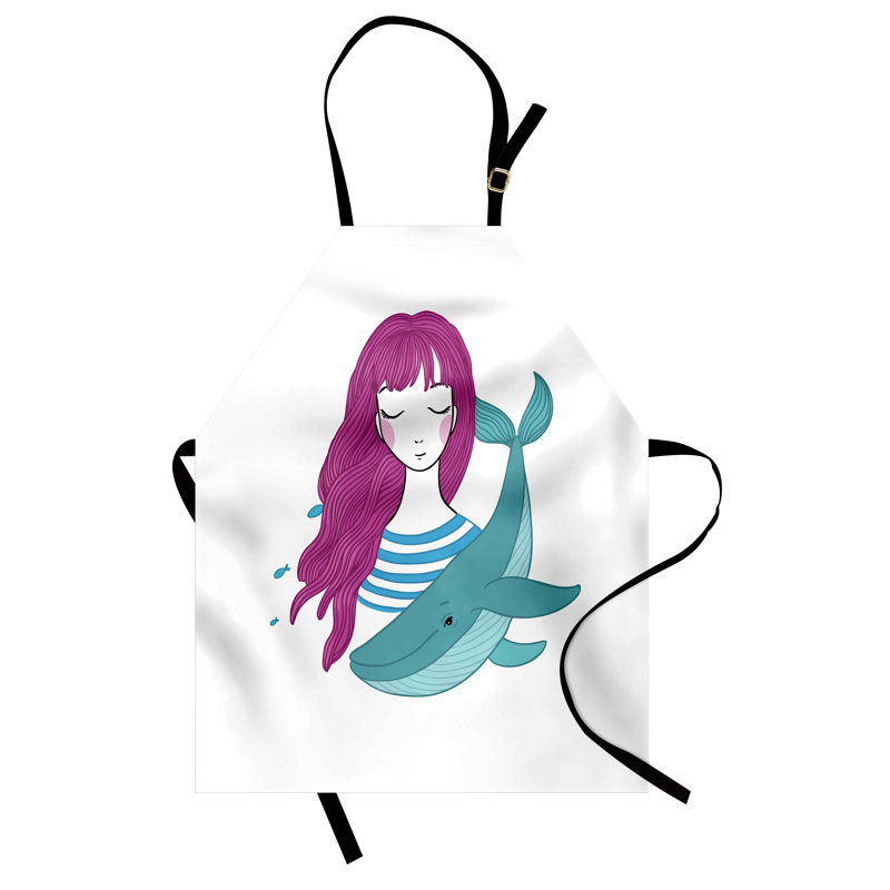 No Pattern Bib Apron