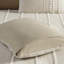 Housse de couette 100% coton avec rayures en taupe et blanc King-124477386