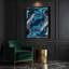 Abstrait art fluide sur toile grise 61-108803535