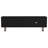 Manaya Charcoal Black 2-Door TV Stand