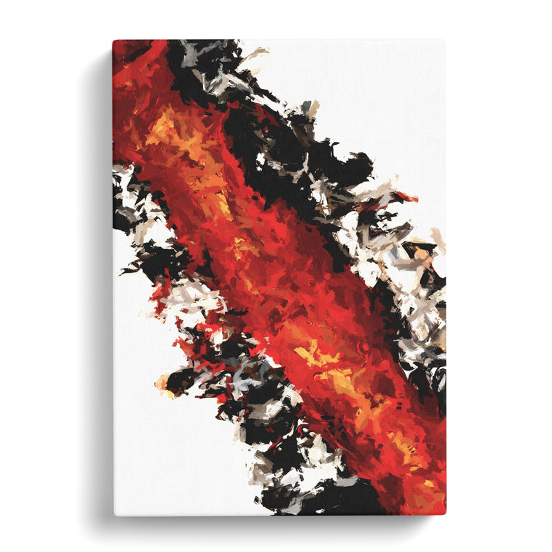 Adoration Abstract - Wrapped Canvas Print, 60cm H x 40cm W x 3cm D
